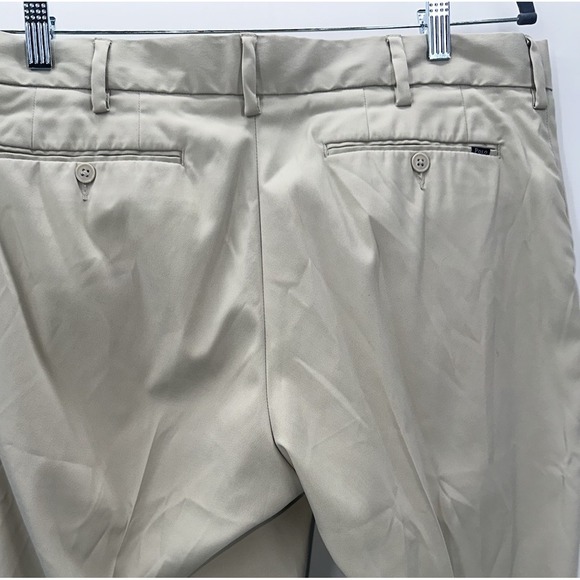 Polo Ralph Lauren Performance Golf Casual Khaki Pants 33x30 Stretch‎ Classic Fit - Picture 1 of 11